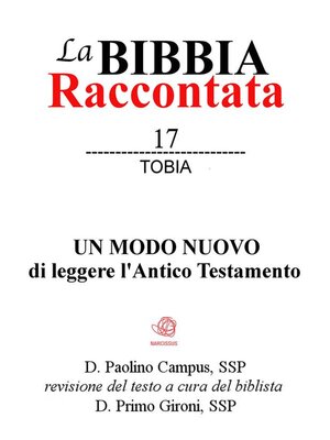 cover image of La Bibbia raccontata--Tobia
